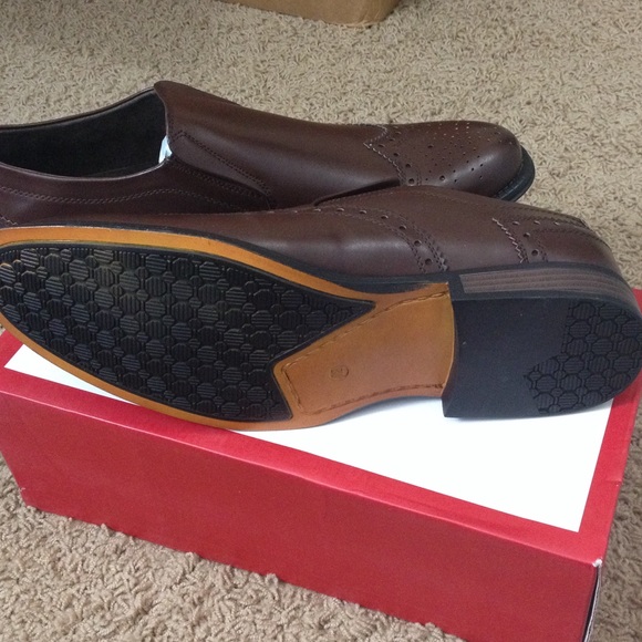 Alpine Swiss Men's Brown slip on size 12 - Picture 2 of 4